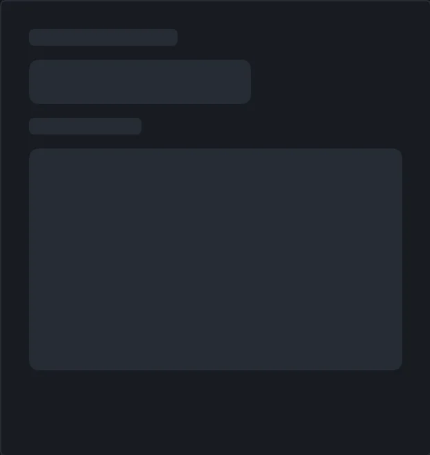 Skeleton placeholders for a stock page